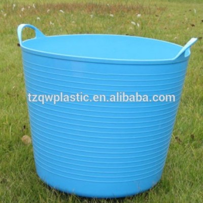 Large Plastic cloth storage buckets,garden water bucket