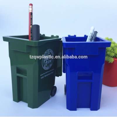 2016 New Custom Plastic Desk Pen Holder,car waste bin