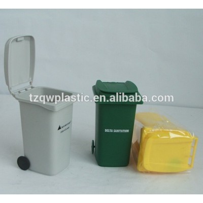 PP Plastic Mini Desk Wheelie Bin,Pen Holder,desk tidy