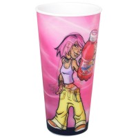 Custom Print Logo Cheap Price Eco Friendly Animation Printing 3D Lenticular Water Cup Custom Plastic Reusable Cups