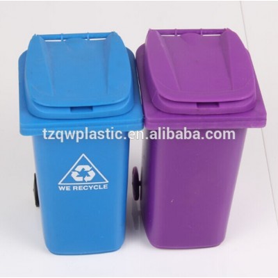 Plastic Mini Desk Wheelie Bin,Car Pen Holder,desk tidy