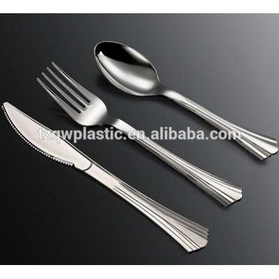 Reusable Airline Disposable Plastic cutlery set,made of plastic PS