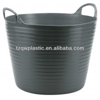 25L Hand-Hold Plastic Flexible Garden Buckets for Planting