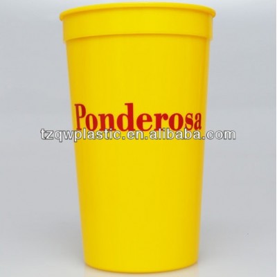 BPA Free 22OZ plastic stadium cup manufacturer 2014 Brazil World Cup