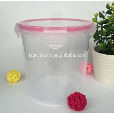 1250ml Clear Plastic airtight food container for keeping food fresh