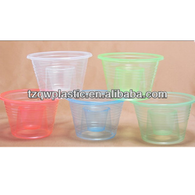 PP Disposable Plastic bomb shot cup for drinking