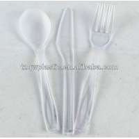 Airline Disposable Plastic cutlery set,made of plastic PS