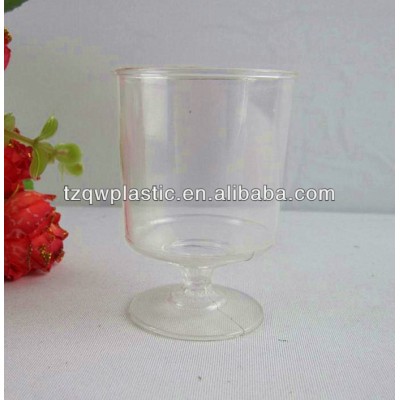 Party Wine glasses,Plastic disposable wine glass for bar party