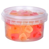 disposable plastic pots for ice cream, yogurt