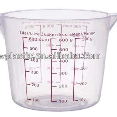 600ml PP Plastic measuring cup,CE